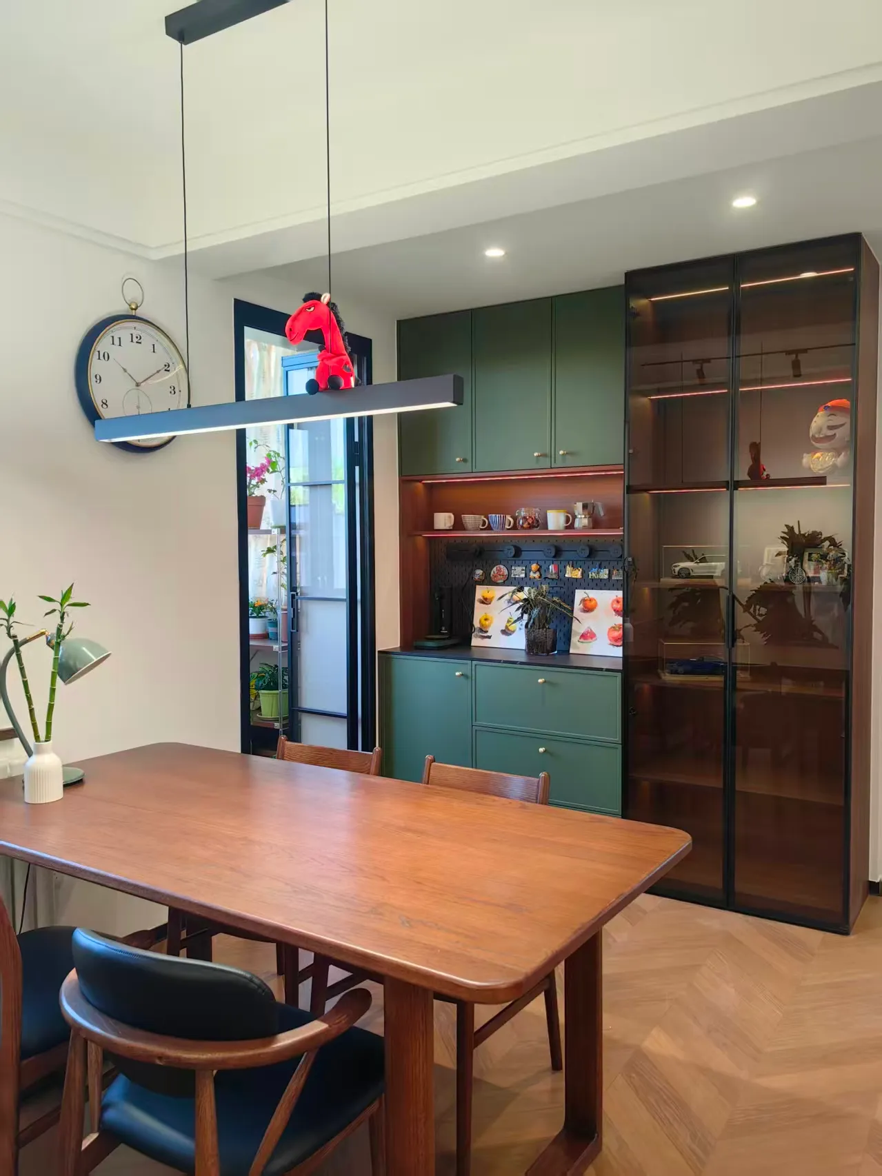 北京昌平·建明里绿色系全屋定制实景照片 6